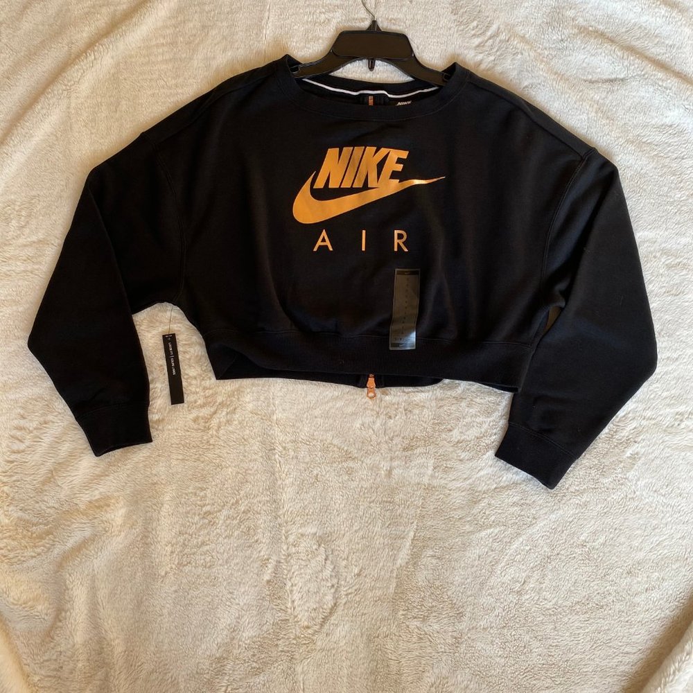 Nike cropped sweater